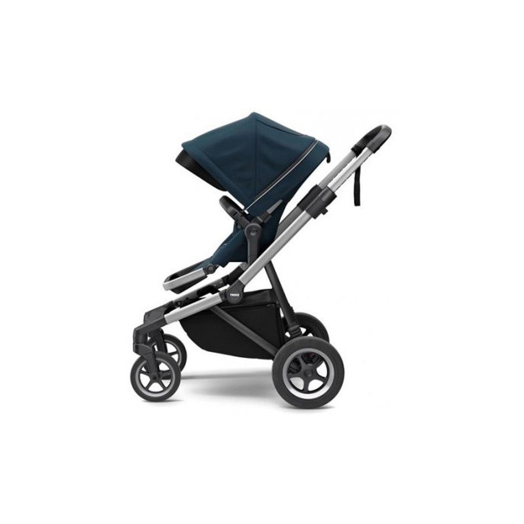 Коляска Thule 2 в 1 Sleek + Bassinet Navy Blue (TH11000010) - зображення 6
