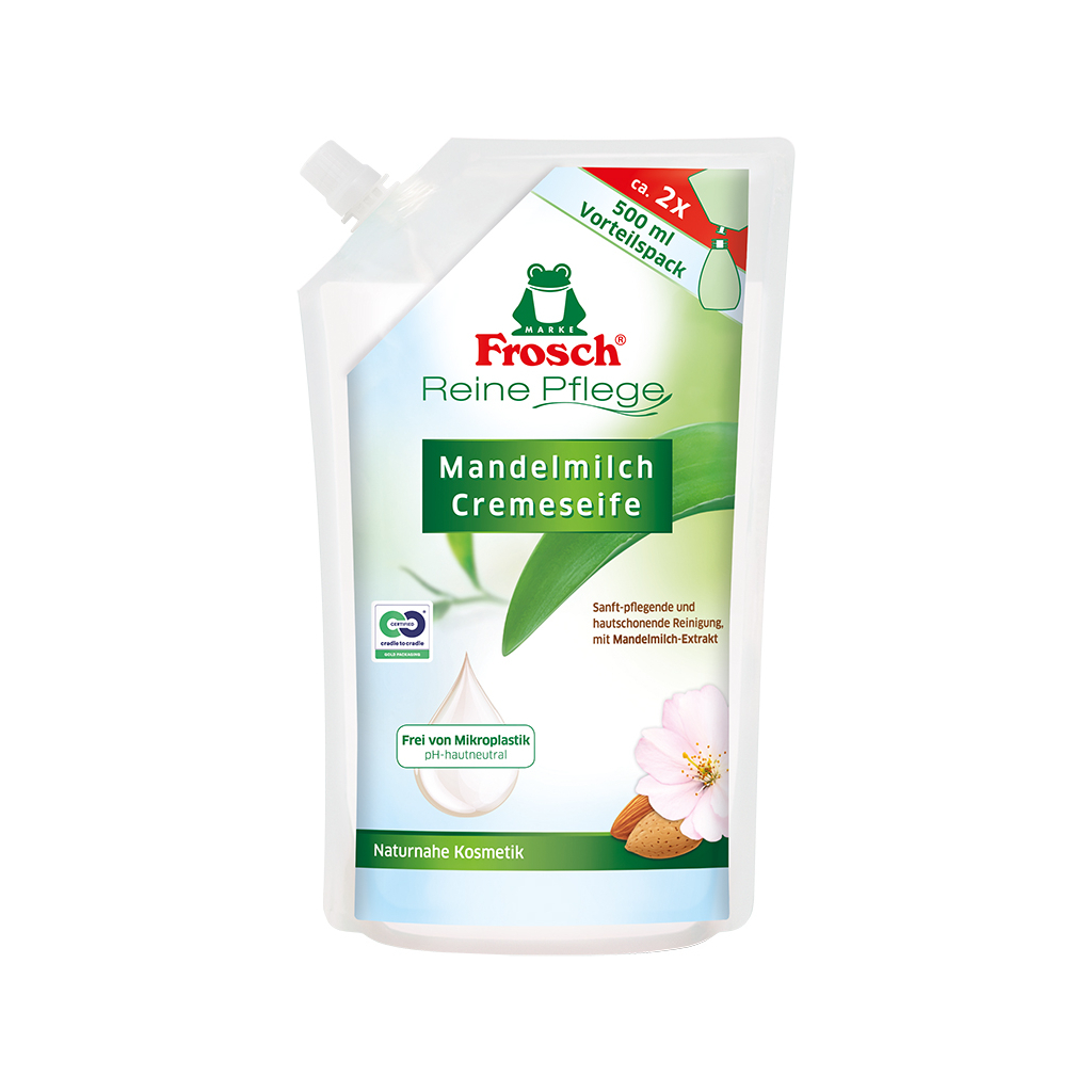 Рідке мило Frosch Мигдальне молочко 500 мл (4001499196973/4001499967436) - зображення 2