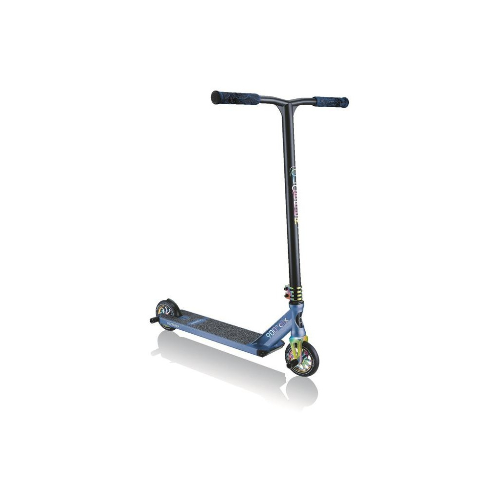 Самокат Globber GS900 Delux трюковий з пегами, чорно-синій (627-100) - зображення 4