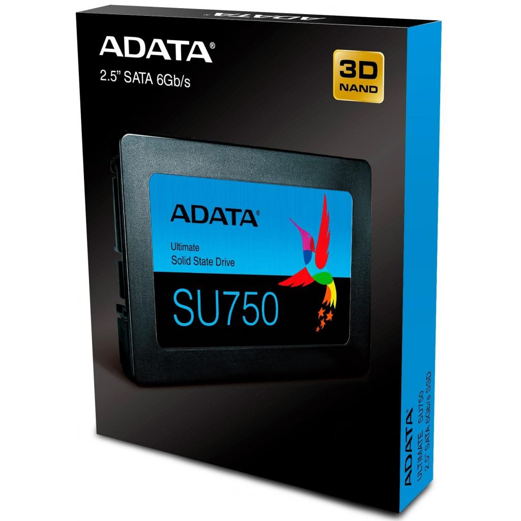 Накопичувач SSD 2.5" 256GB ADATA (ASU750SS-256GT-C) - изображение 6