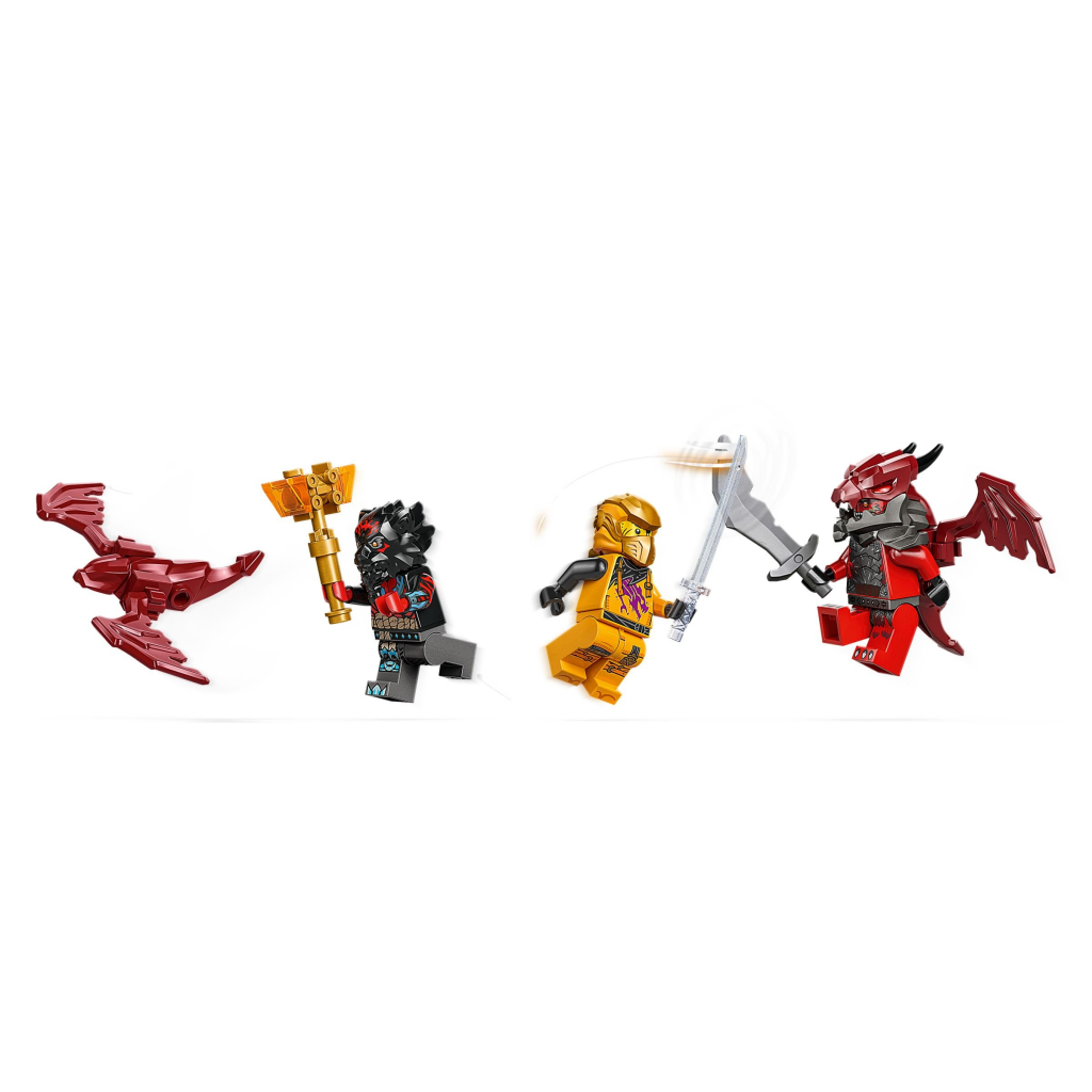 Конструктор LEGO Ninjago Суперштормовий реактивний літак Рас та Арін (71833) - зображення 6