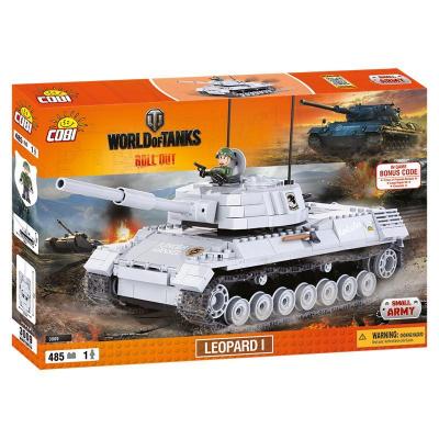 Конструктор Cobi World Of Tanks Леопард I, 470 деталей (COBI-3009) - зображення 1