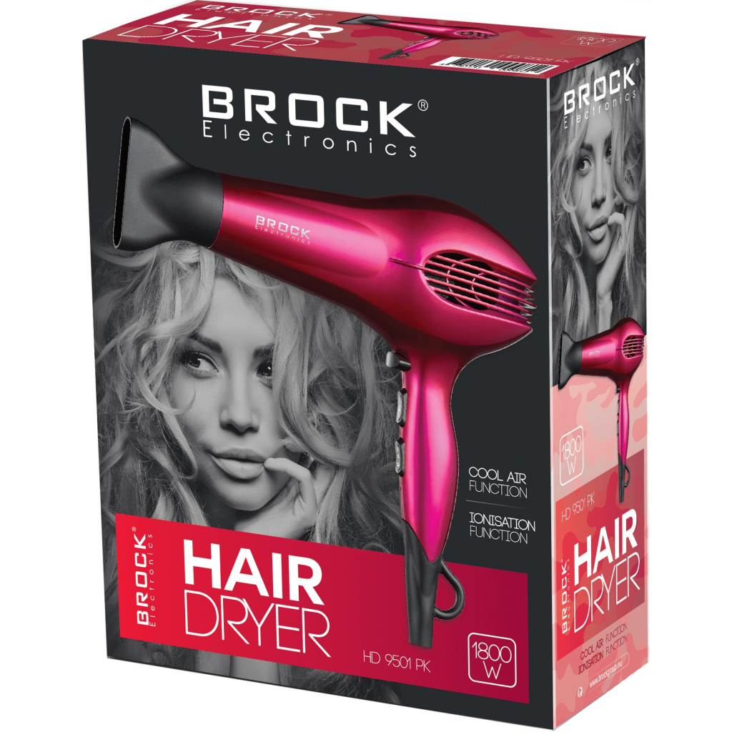 Фен Brock HD 9501 PK (HD9501PK) - зображення 2