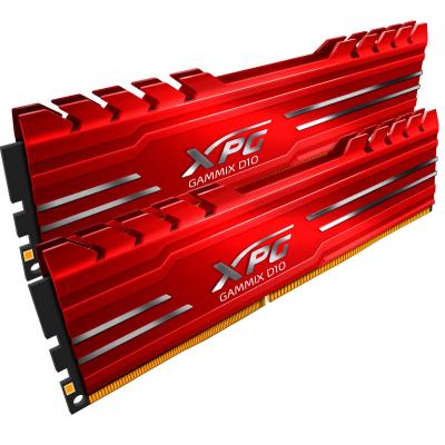 Модуль пам'яті для комп'ютера DDR4 32GB (2x16GB) 2800 MHz XPG GD10-HS Red ADATA (AX4U2800316G16-DRG) - зображення 3
