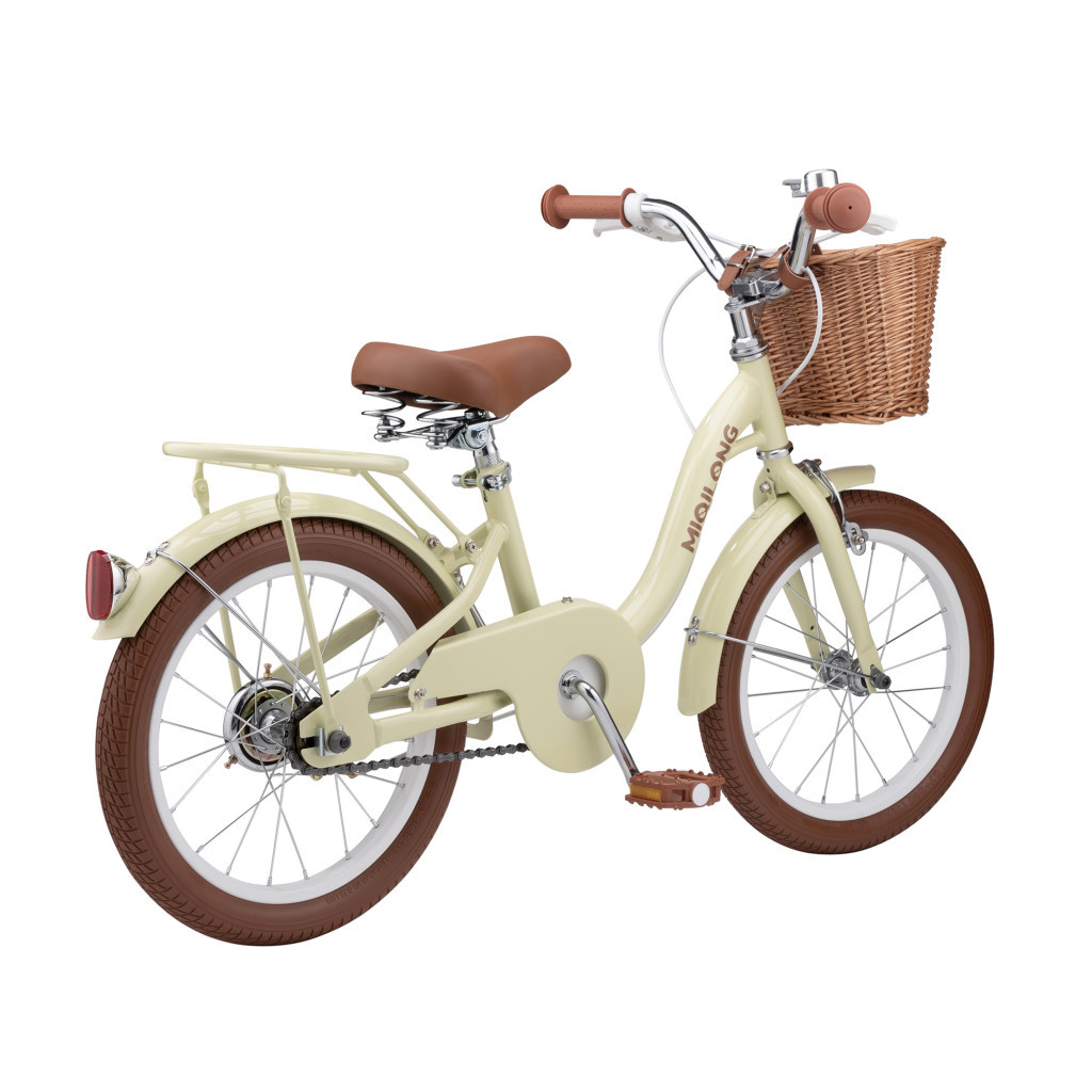 Дитячий велосипед Miqilong LS 16" бежевий (RBB-LS16-BEIGE) - зображення 5