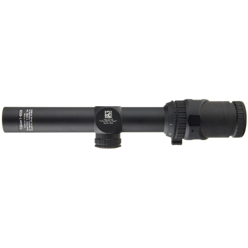 Оптичний приціл Trijicon AccuPoint 1-6x24 BAC Amber Triangle Tritium / Fiber Optics (TR25-C-200091) - зображення 7