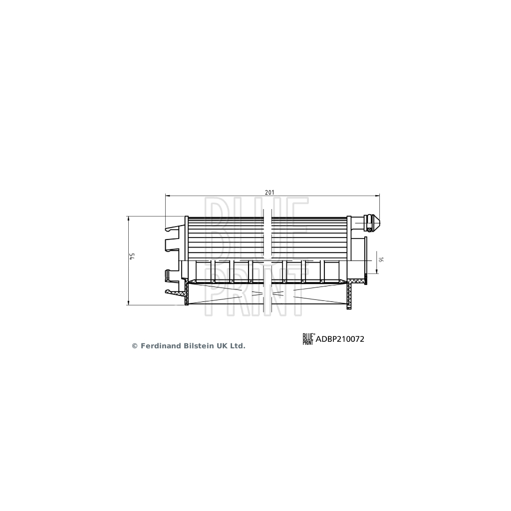Фільтр масляний Blue Print ADBP210072 - зображення 1