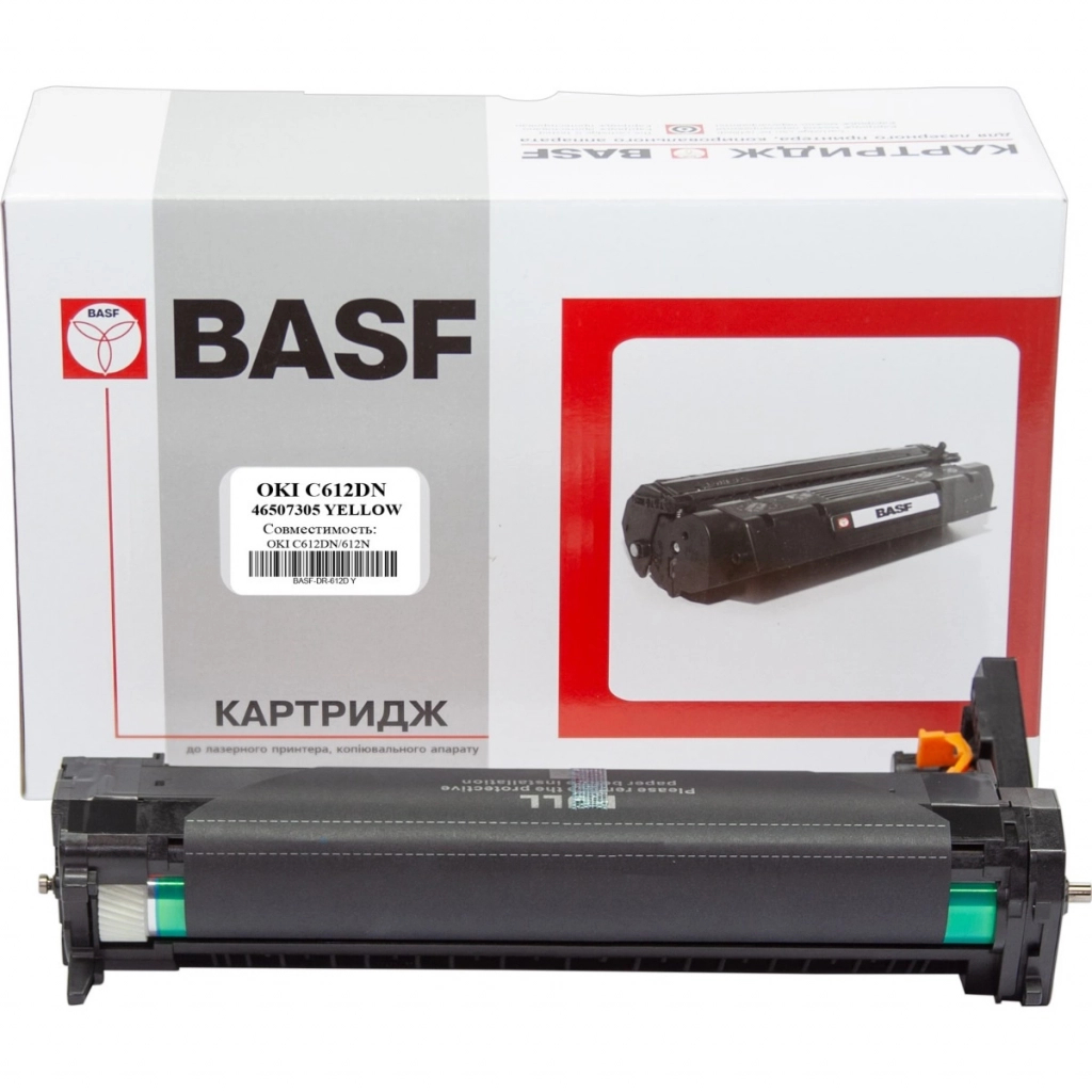 Драм картридж BASF OKI C612DN/612N/ 46507305 Yellow (DR-612DY) - зображення 1
