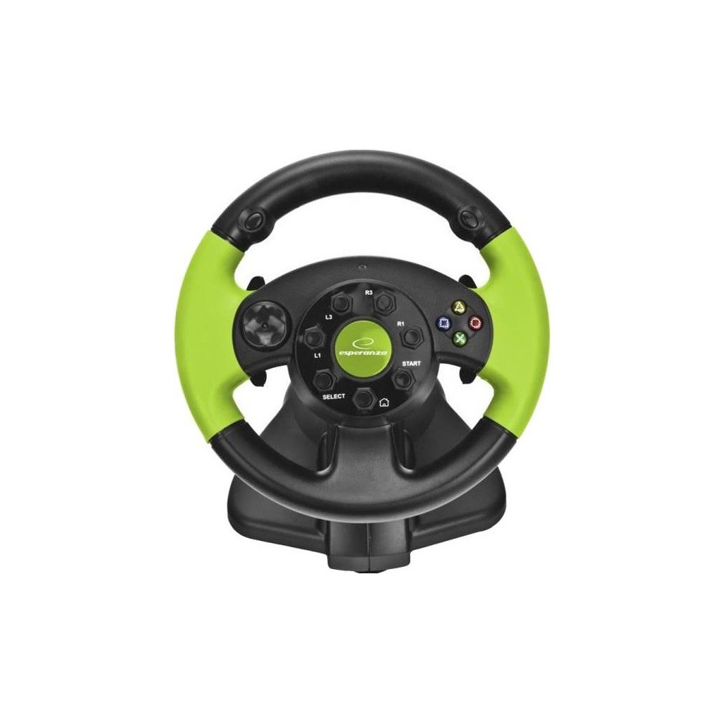 Кермо Esperanza PC/PS3/XBOX 360 Black-Green (EG104) - зображення 2