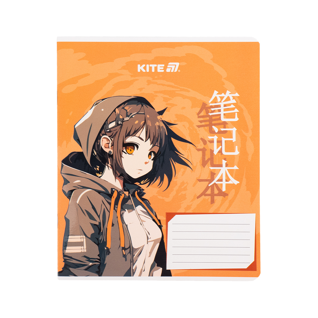 Зошит Kite Anime, 18 аркушів, клітинка (K25-236-1) - изображение 9