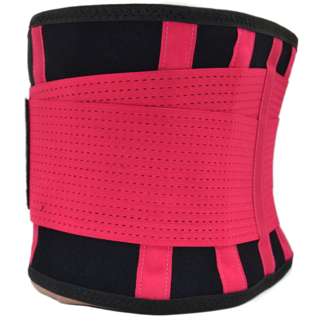 Пояс компресійний MadMax MFA-277 Slimming belt Black/rubine red L (MFA-277-RED_L) - изображение 8