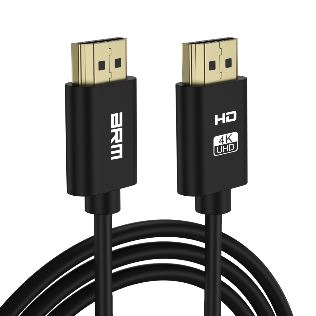 Кабель мультимедійний HDMI M to HDMI M 2.0m V2.0 4K black Armorstandart (ARM69369) - зображення 1