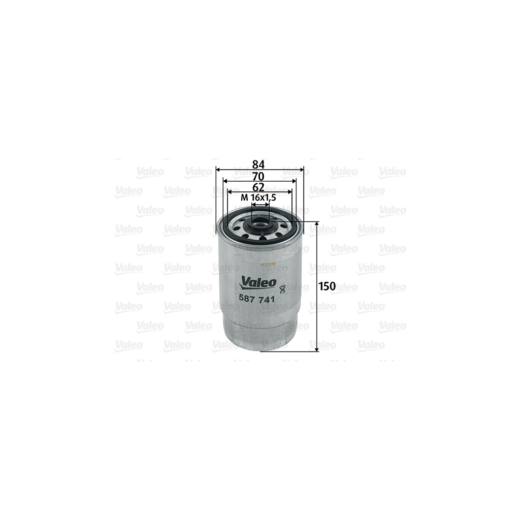 Фільтр паливний Valeo 587741 - зображення 1