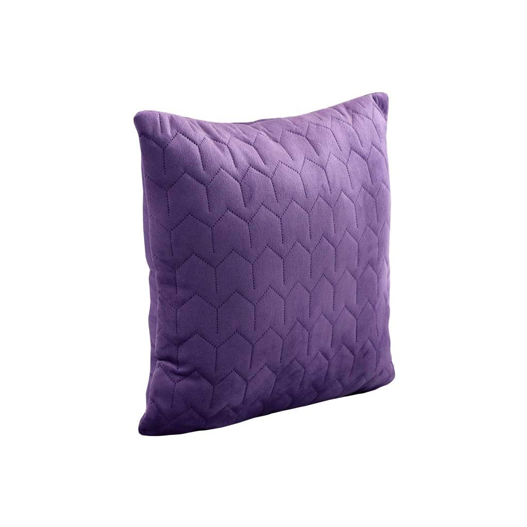 Подушка Руно декоративна Velour Violet 40х40 (311.55_Violet) - зображення 1