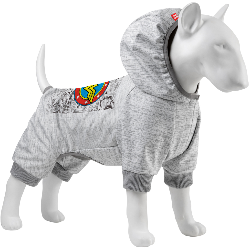Комбінезон для тварин Collar WAUDOG Clothes "Чудо-жінка комікс" L55 B 69-76 см, С 46-52 см (312-4009) - зображення 1