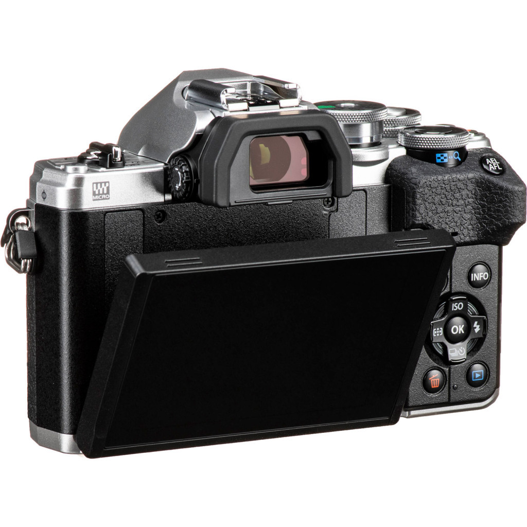 Цифровий фотоапарат Olympus E-M10 mark IV Pancake Zoom 14-42 mm Kit silver (V207132SE000) - зображення 8