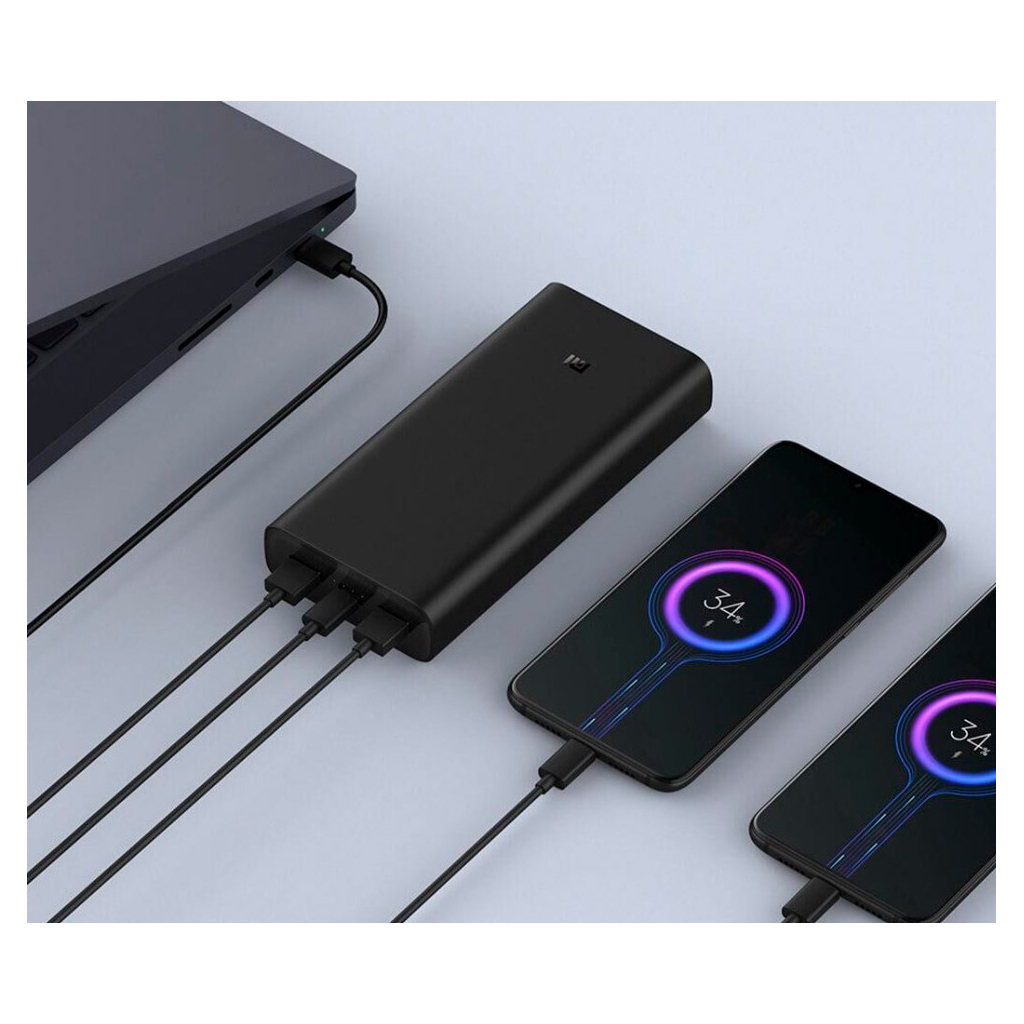 Батарея універсальна Xiaomi Mi 50W Power Bank 20000mAh (BHR5121GL) - зображення 4