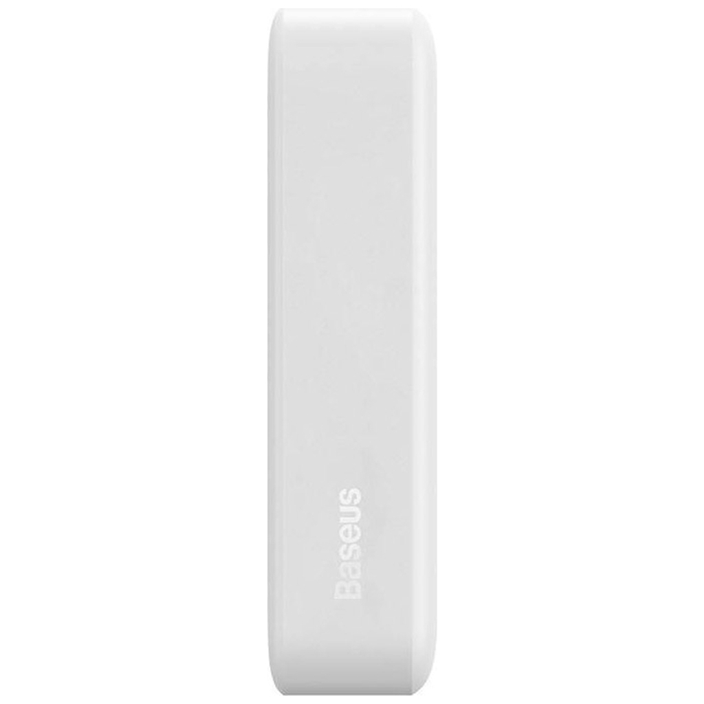 Батарея універсальна Baseus Magnetic Mini 20000mAh 20W, White (P10022102212-01 / PPCXM20) - зображення 4