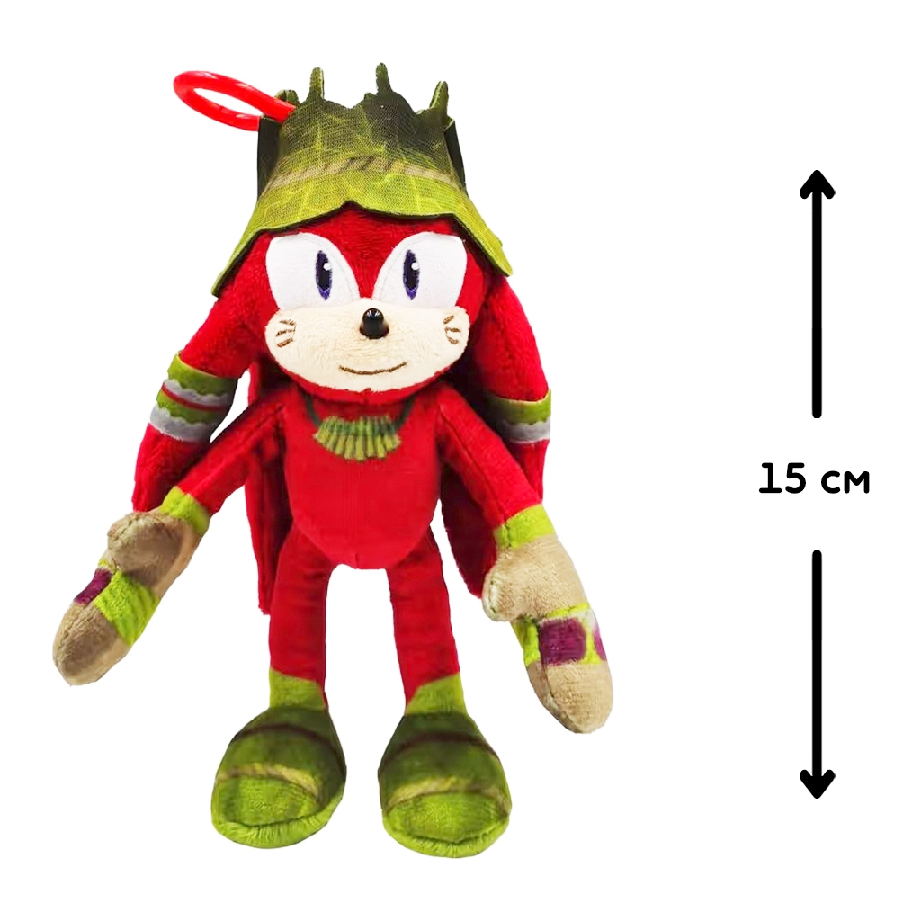 М'яка іграшка Sonic Prime на кліпсі – Наклз 15 см (SON7004D) - зображення 2