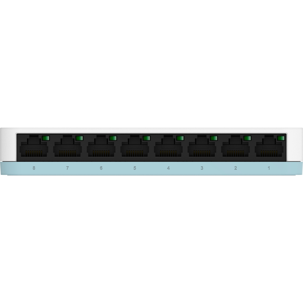 Комутатор мережевий D-Link DGS-1008D - зображення 4