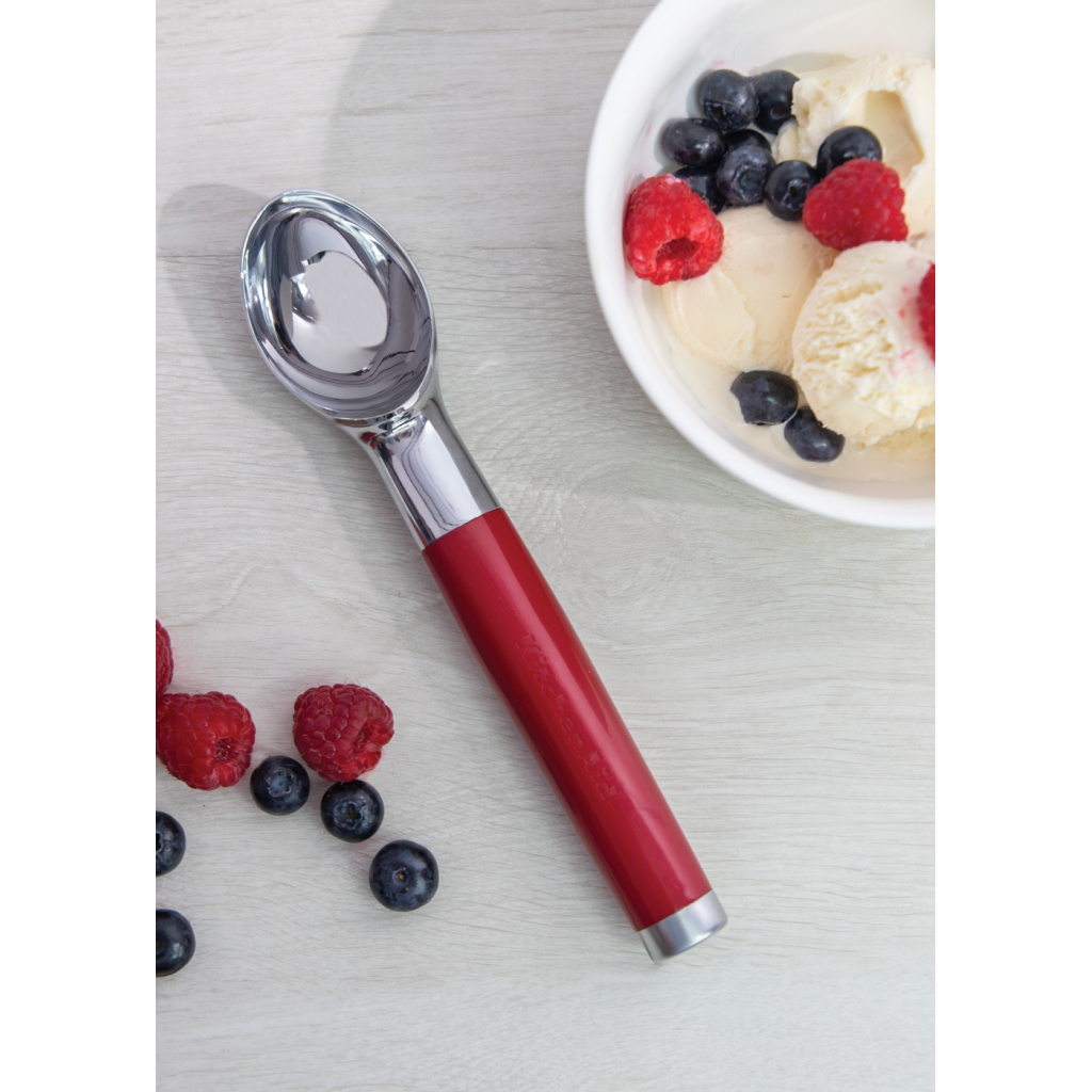Ложка для морозива KitchenAid Coreline, 21,6 см, червона (KAG117OHERE) - зображення 4