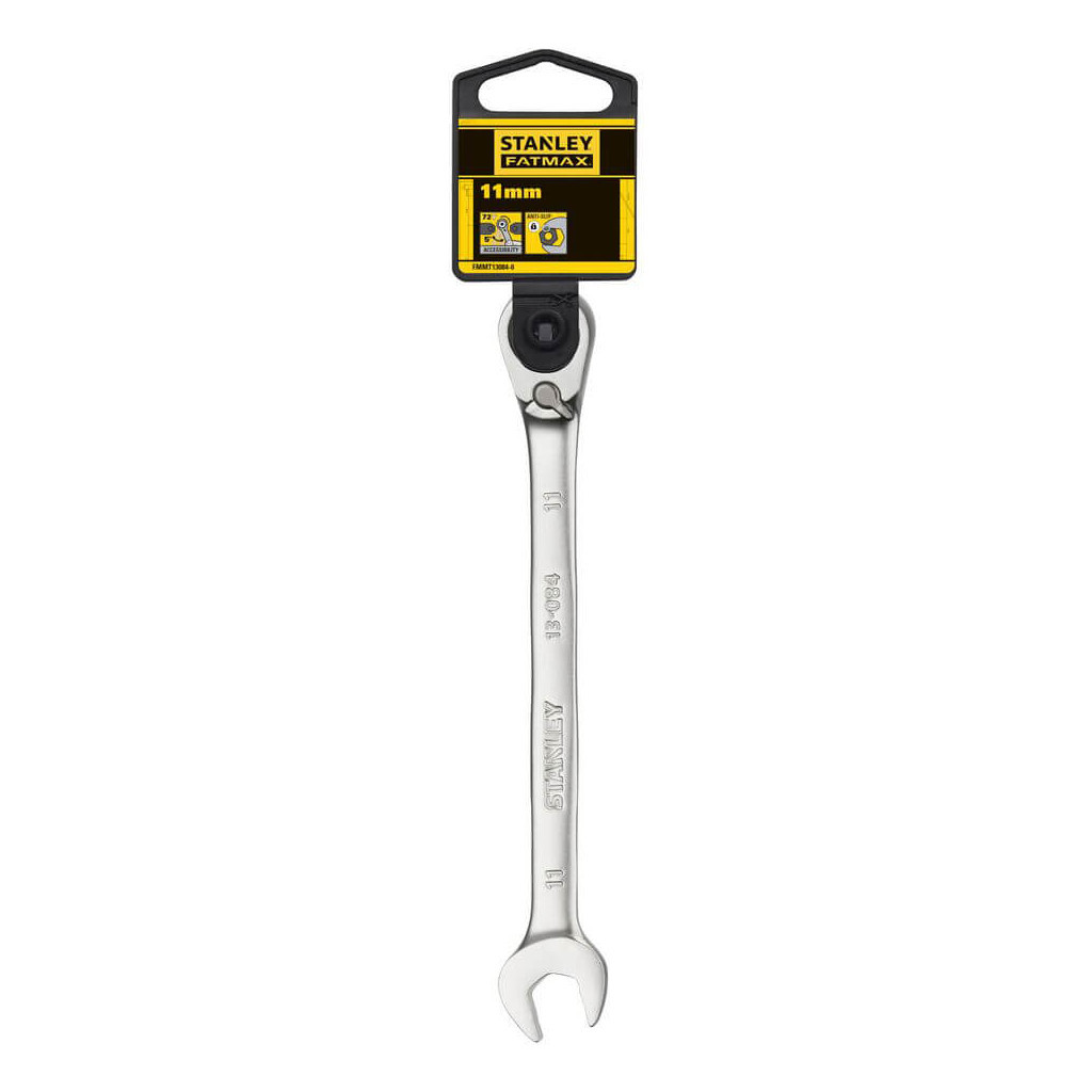 Ключ Stanley FATMAX 11 мм, з храповим механізмом (FMMT13084-0) - зображення 6