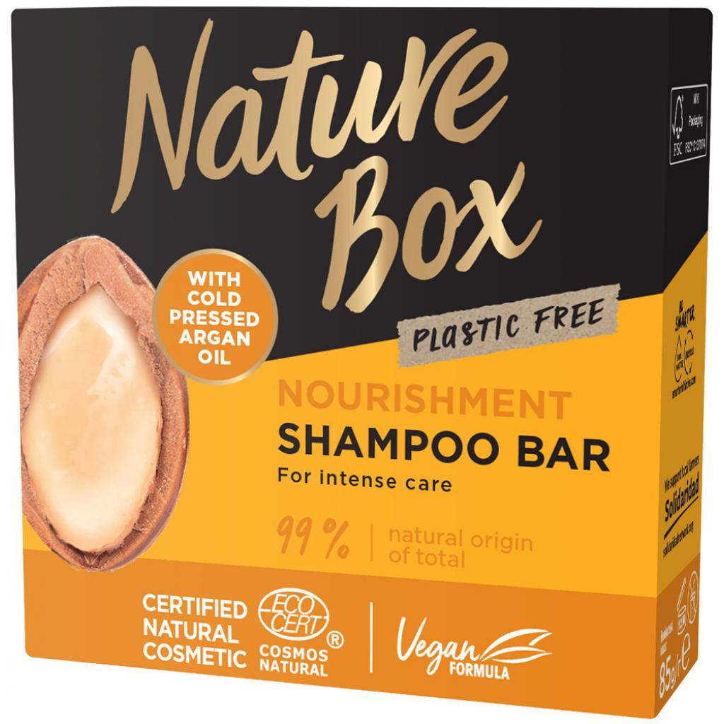 Твердий шампунь Nature Box Для живлення волосся з Аргановою олією 85 г (90443718) - зображення 2