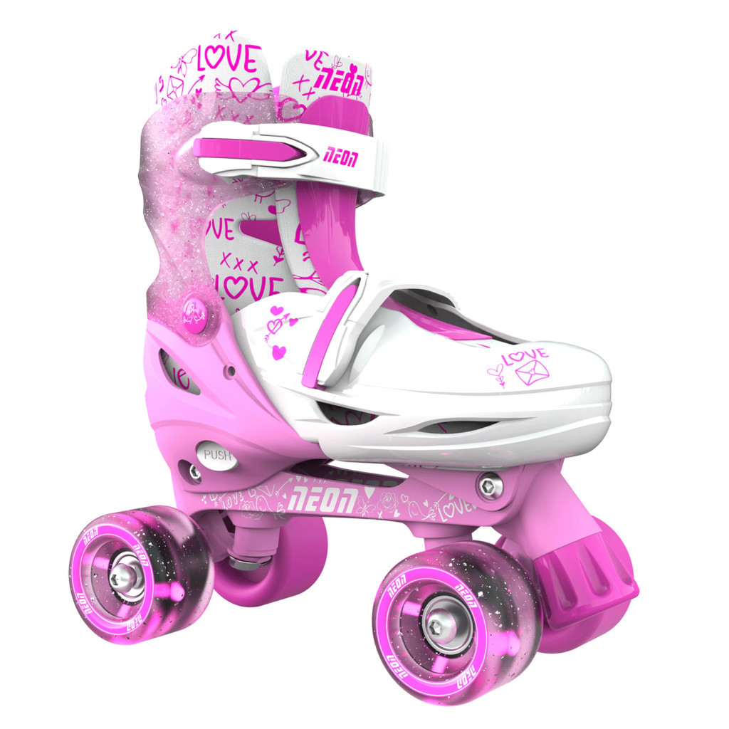 Роликові ковзани Neon Сombo Pink розмір 34-37 (NT10P4) - зображення 6
