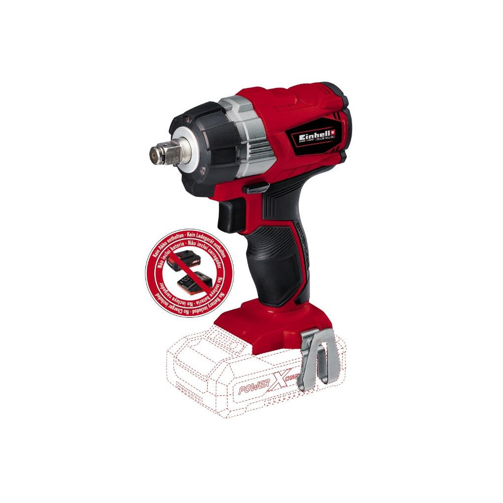 Гайковерт Einhell TP-CW 18 Li BL - Solo, PXC, 18В (без АКБ і ЗП) (4510040) - зображення 1