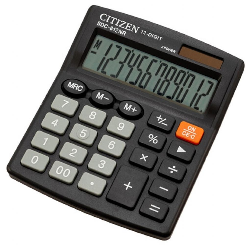 Калькулятор Citizen SDC-812NR - изображение 2