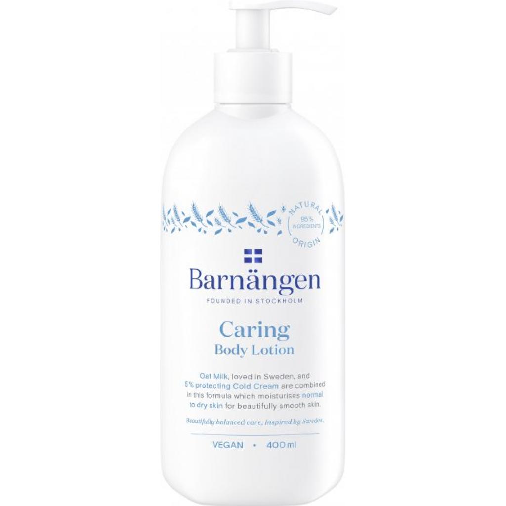 Лосьйон для тіла Barnangen Caring з вівсяним молочком 400 мл (5012583205753) - зображення 1