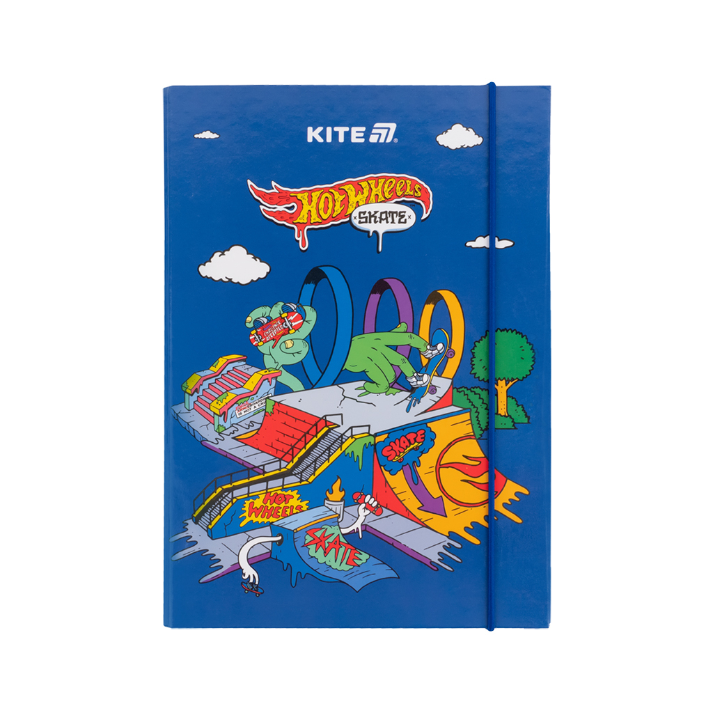 Папка для зошитів Kite В5 на гумці Hot Wheels (HW25-210-2) - зображення 2