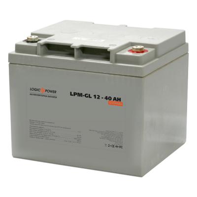 Батарея до ДБЖ LogicPower LPM-GL 12В 40Ah (4154) - зображення 1