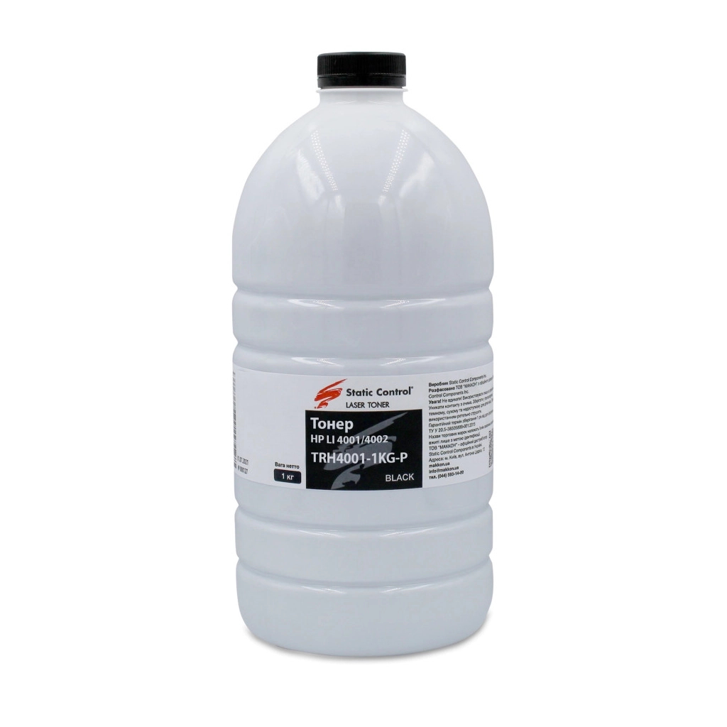Тонер HP LJ 4001/4002 1кг фасовка Static Control (TRH4001-1KG-P) - зображення 1
