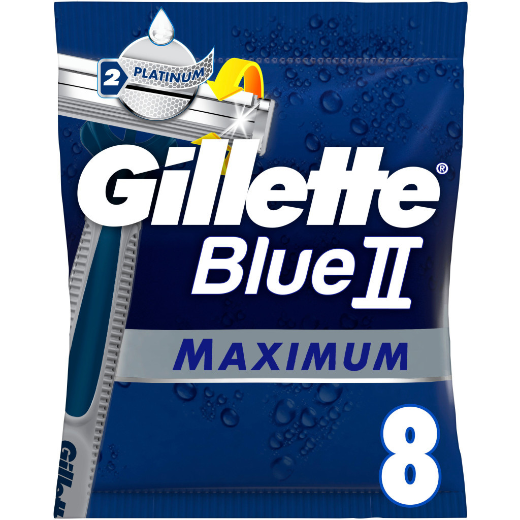 Бритва Gillette Blue 2 Maximum 8 шт. (7702018502264) - изображение 1