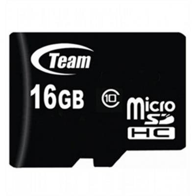 Карта пам'яті Team 16GB microSD class 10 (TUSDH16GCL1002) - зображення 1