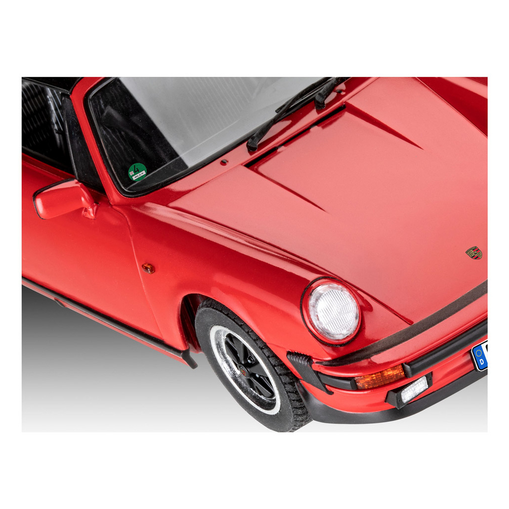 Збірна модель Revell Набір автомобіль Porsche 911 Carrera 3.2 Targa рівень 3 масштаб 1:24 (RVL-67689) - зображення 3