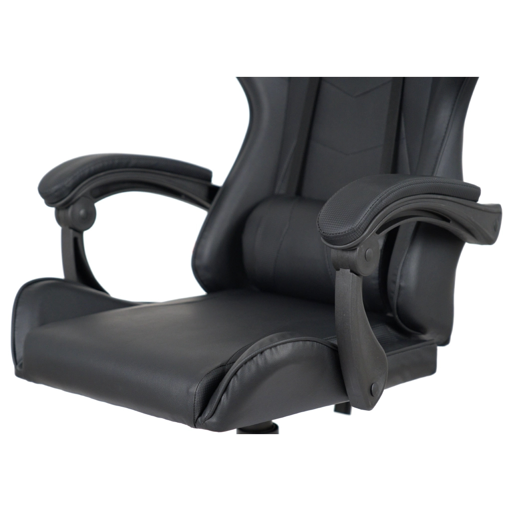 Крісло ігрове Аклас Бешкет ANF підліткове Чорний (PU-чорний) (00160337) - зображення 10
