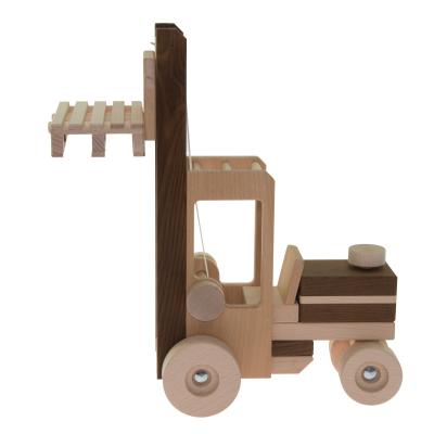 Спецтехніка Goki деревянный Автопогрузчик натуральный (55901) - зображення 1