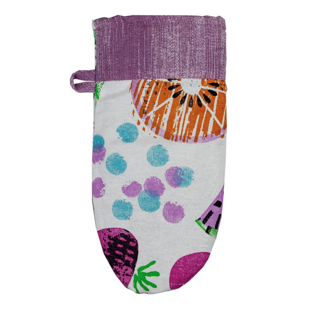 Кухонна прихватка Прованс Рукавичка Violet cherries 29х15 (032956) - зображення 1