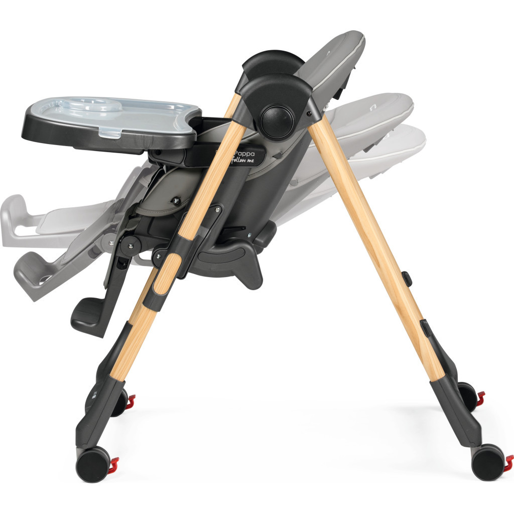 Стілець для годування Peg-Perego Prima Pappa Follow Me Amblance Ice преміум Сірий (IH01000002BL73) - изображение 10