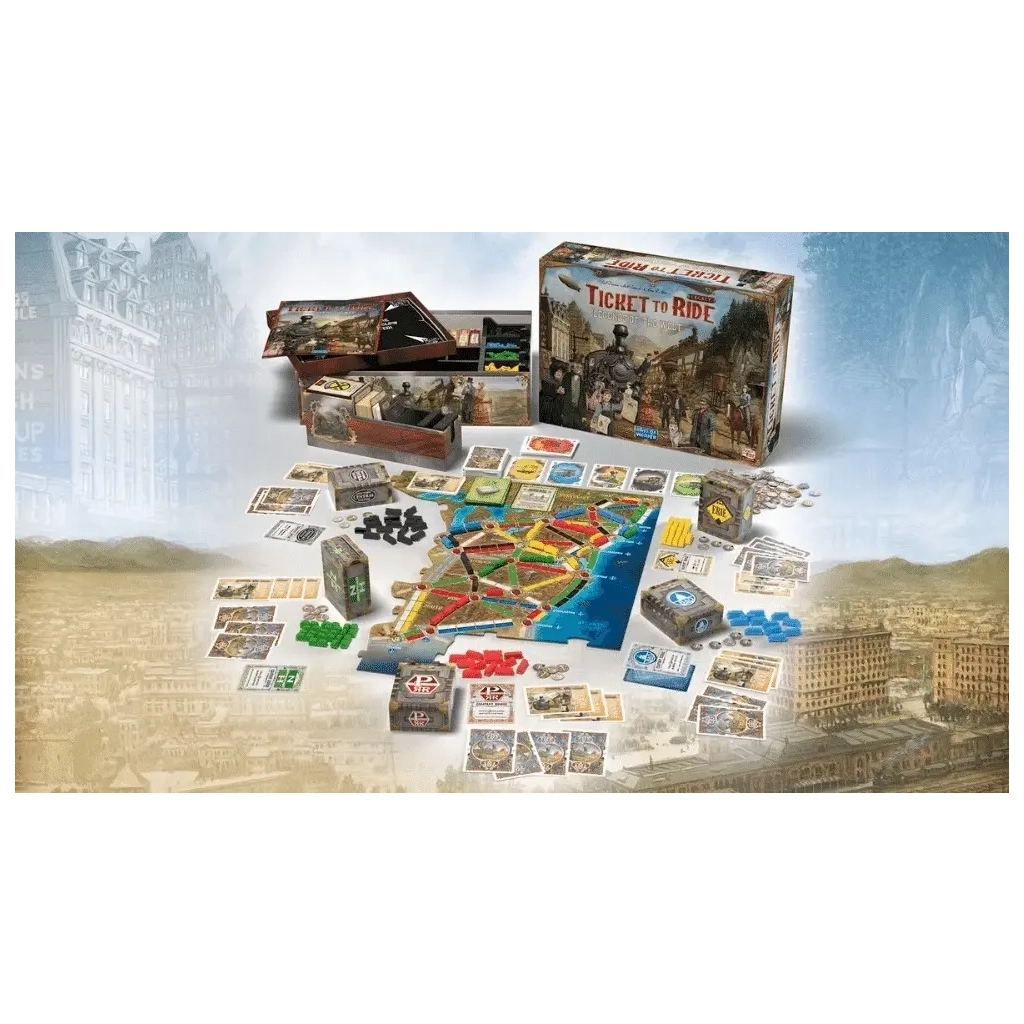 Настільна гра Lord of Boards Ticket to Ride: Legends of the West англійська (TTR_WL) - изображение 11