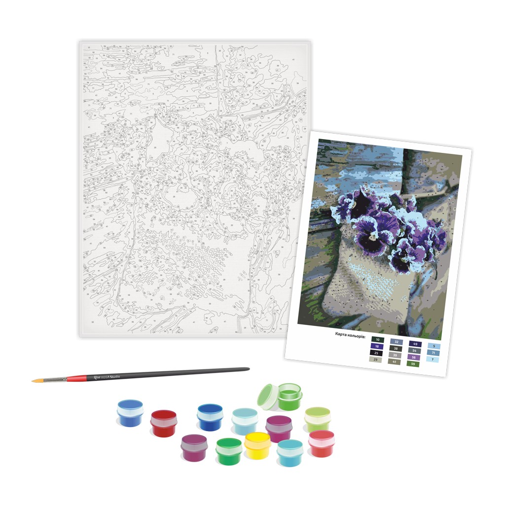 Картина по номерам Rosa Star Братки, техніка акриловий живопис (4823098512684) - зображення 3