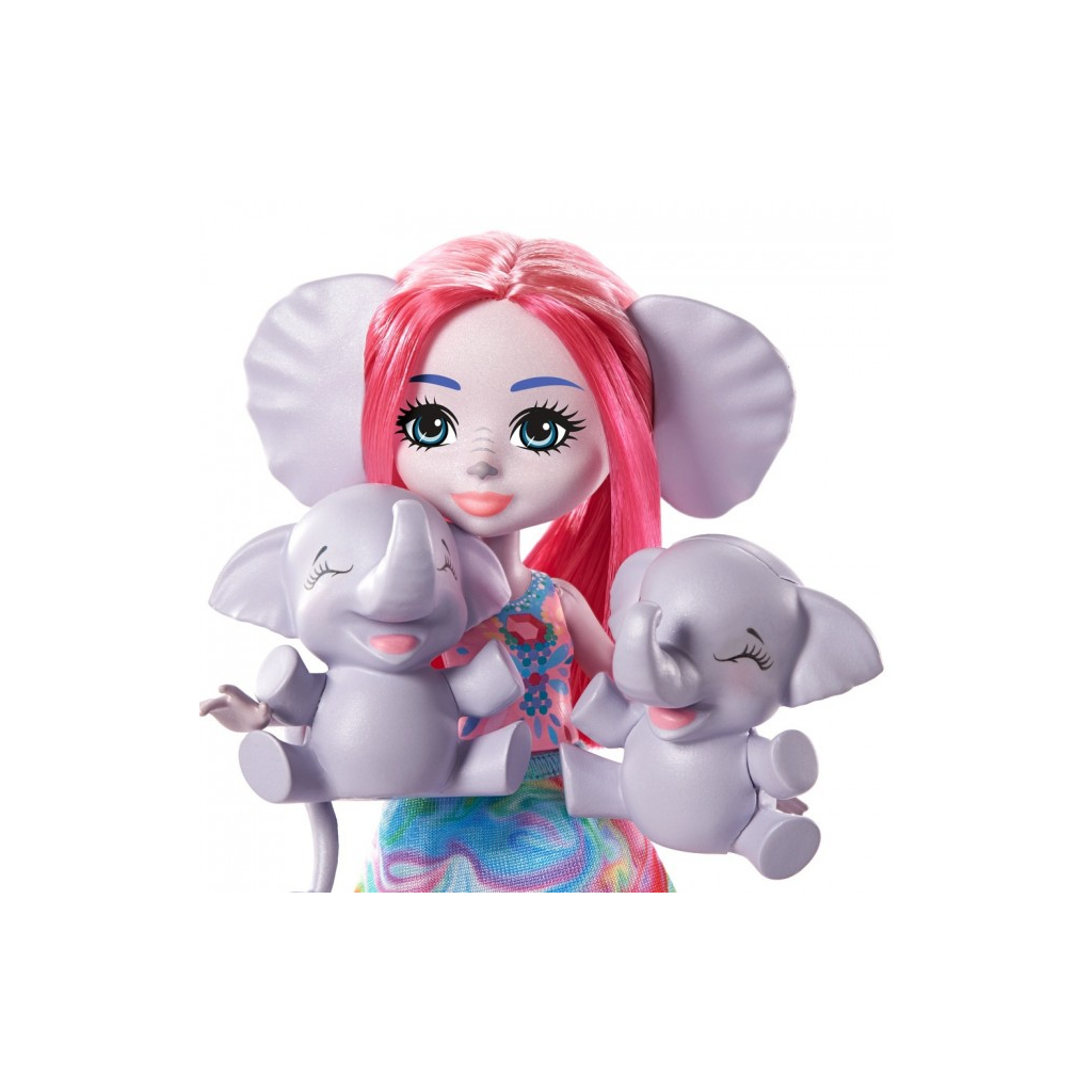 Лялька Enchantimals набір Родина Слоненяти Есмеральди (GTM30) - зображення 2