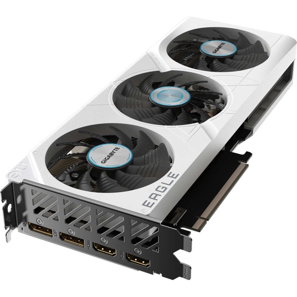 Відеокарта GIGABYTE GeForce RTX4060Ti 8Gb EAGLE OC ICE (GV-N406TEAGLEOC ICE-8GD) - зображення 5