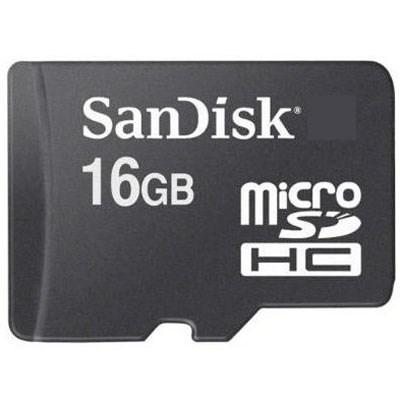 Карта пам'яті SanDisk 16Gb microSDHC class 4 (SDSDQM-016G-B35N\SDSDQM-016G-B35) - зображення 1