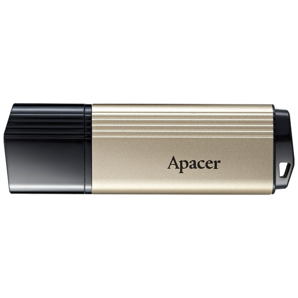 USB флеш накопичувач Apacer 32GB AH353 Champagne Gold RP USB3.0 (AP32GAH353C-1) - зображення 1