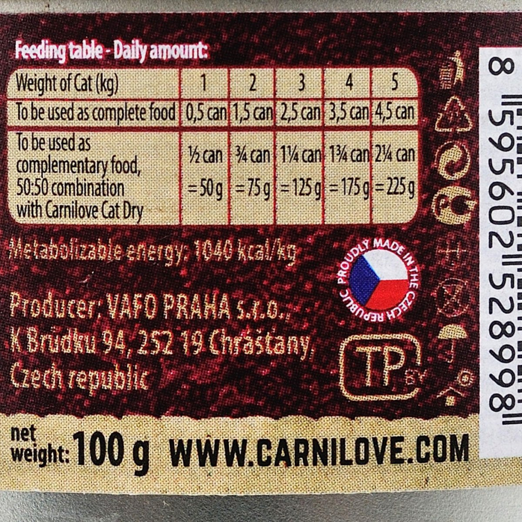 Вологий корм для кішок Carnilove з індичкою та лососем (8595602528998) - зображення 3