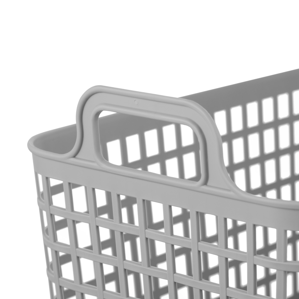 Кошик для зберігання Ardesto 33x22.5x25.2 см Сірий 12.5 л (ARHC2512GG) - изображение 7