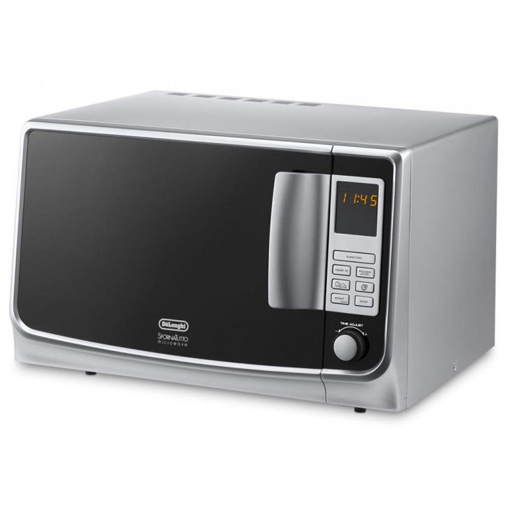 Мікрохвильова піч DeLonghi MW30F Silver (MW30FSilver) - зображення 1